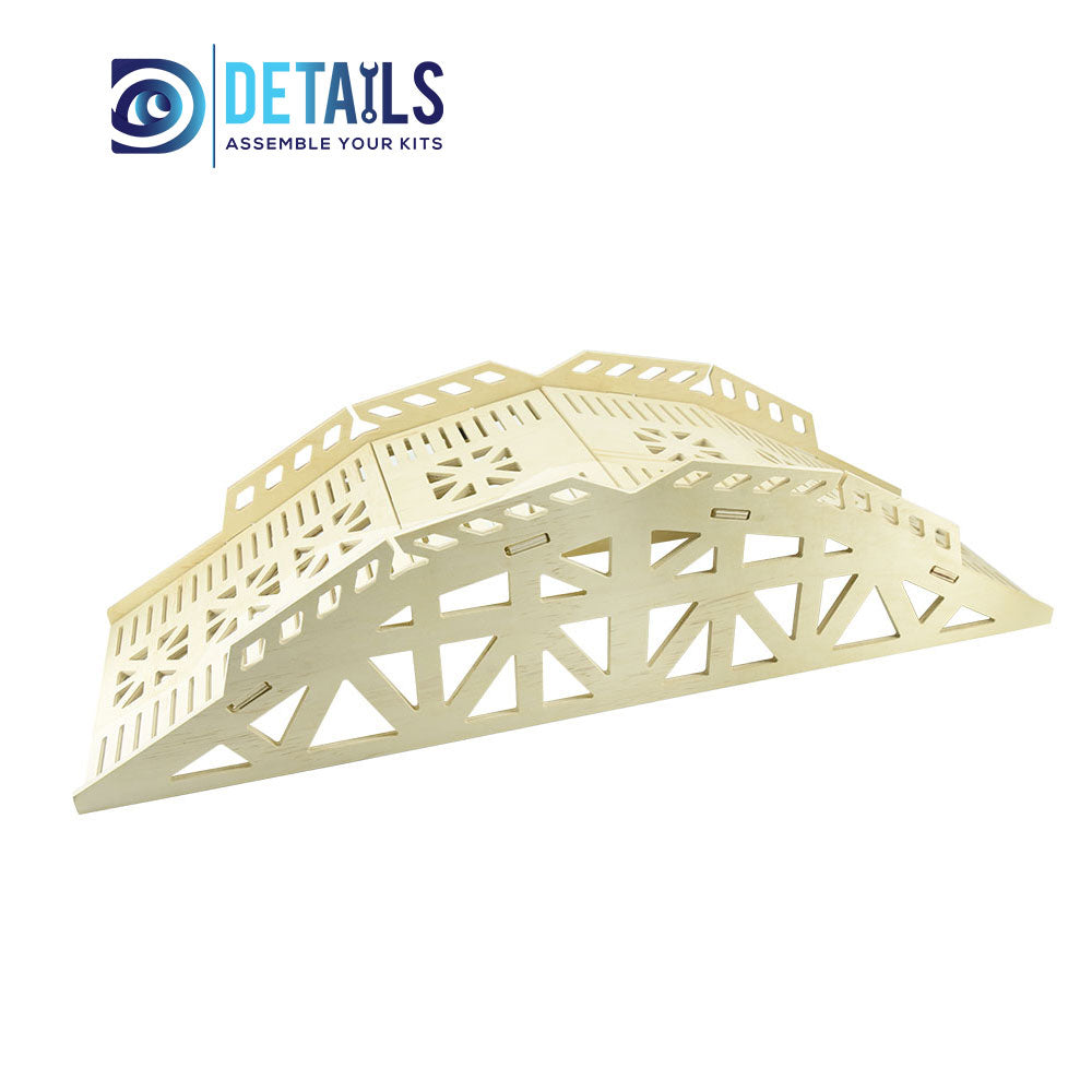 High Density RC  Crawler Wood Board Tracks 5 layers Hardened Thickness D Style