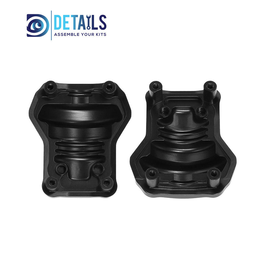 Brass Front Rear Axle Cover Housing Diff 2pcs for FMS 1/10 FCX10 K5 RC cars