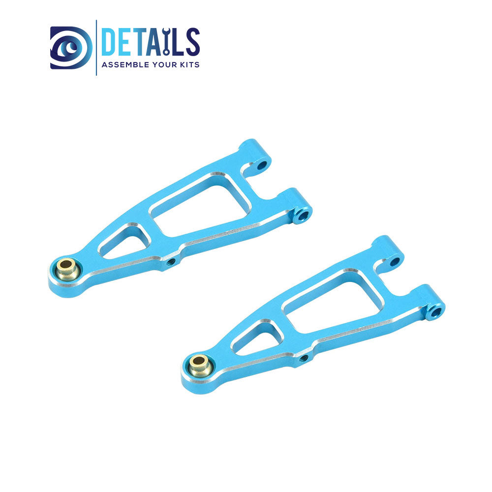 Aluminum Front Lower Arm Set For ARRMA 1/18 GRANITE GROM Upgrade Parts 2pcs