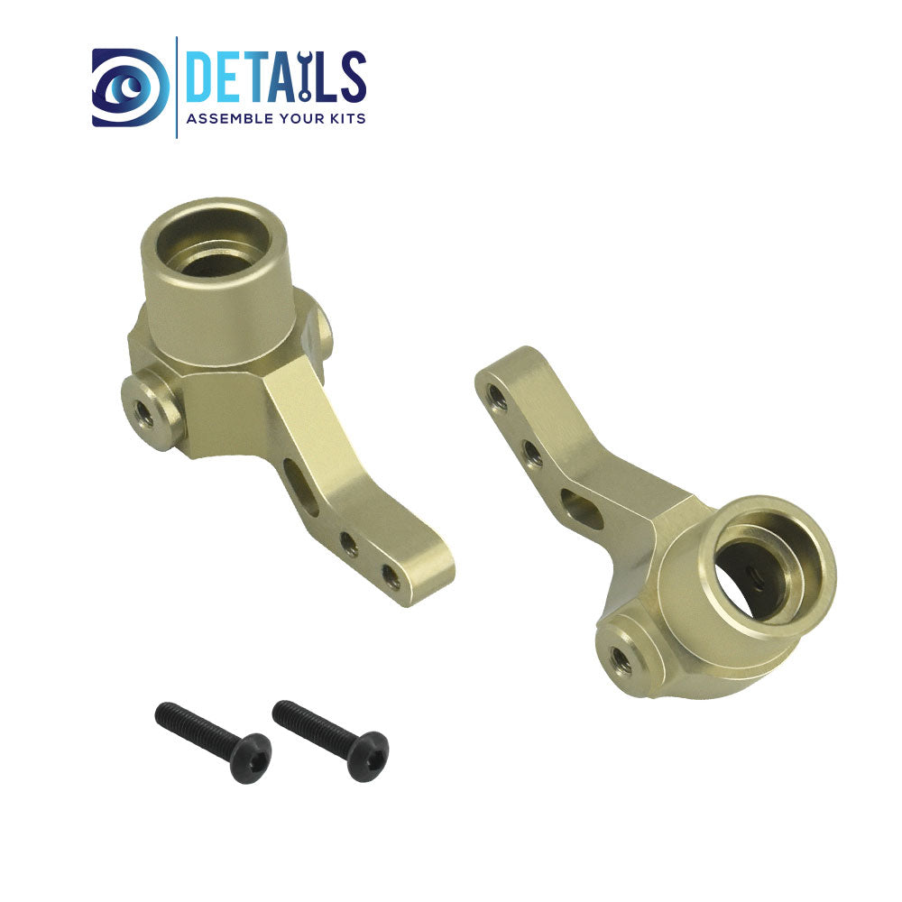 Hobby Details 7075 Aluminum hard oxidation Front Steering Knuckles for Cen Racing 1/8 RC Car Upgrades Parts 2pcs/set
