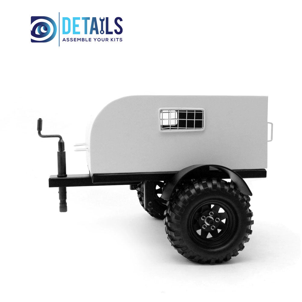 Hobby Details Aluminum 1/10 FARM SHED railer A