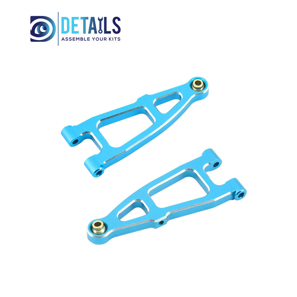 Aluminum Front Lower Arm Set For ARRMA 1/18 GRANITE GROM Upgrade Parts 2pcs