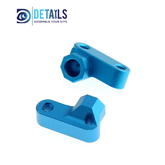 Aluminium Rear Separate Suspension Arm Mount for Tamiya XV-01 XV01 1/10 RC Car Upgrades Parts