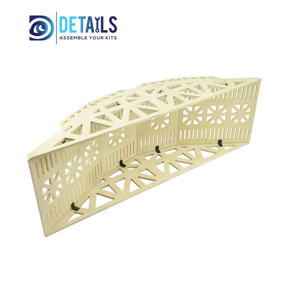 High Density RC  Crawler Wood Board Tracks 5 layers Hardened Thickness D Style