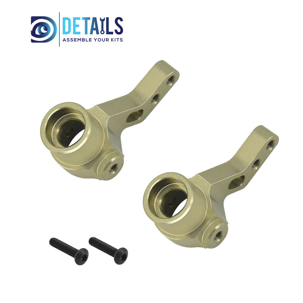Hobby Details 7075 Aluminum hard oxidation Front Steering Knuckles for Cen Racing 1/8 RC Car Upgrades Parts 2pcs/set
