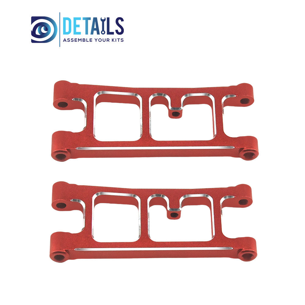 Aluminum Rear Lower Arm Set For ARRMA 1/18 MOJAVE Upgrade Parts 2pcs