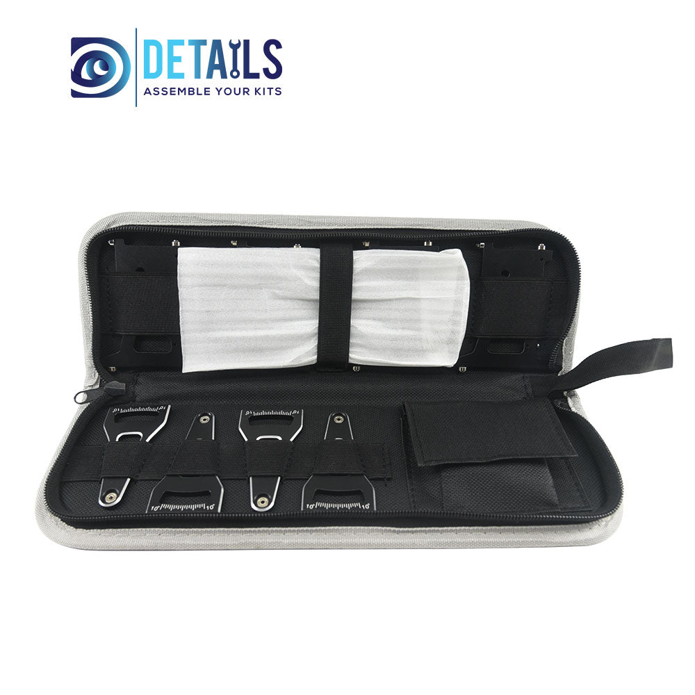 Aluminum Mini climbing car 1/24 Chassis Setup System