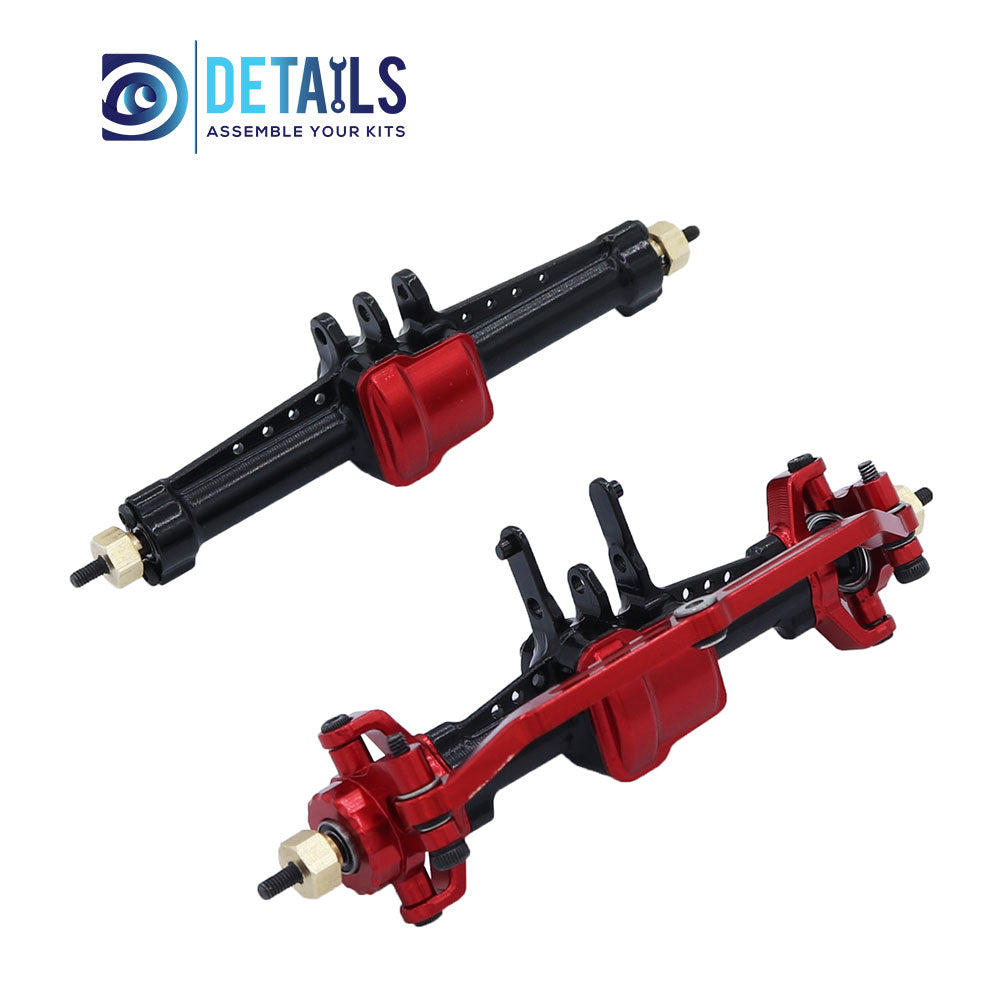 Aluminum Front&amp;Rear Axle Whole Set for TRX-4M 1/18 Car 2pcs/set