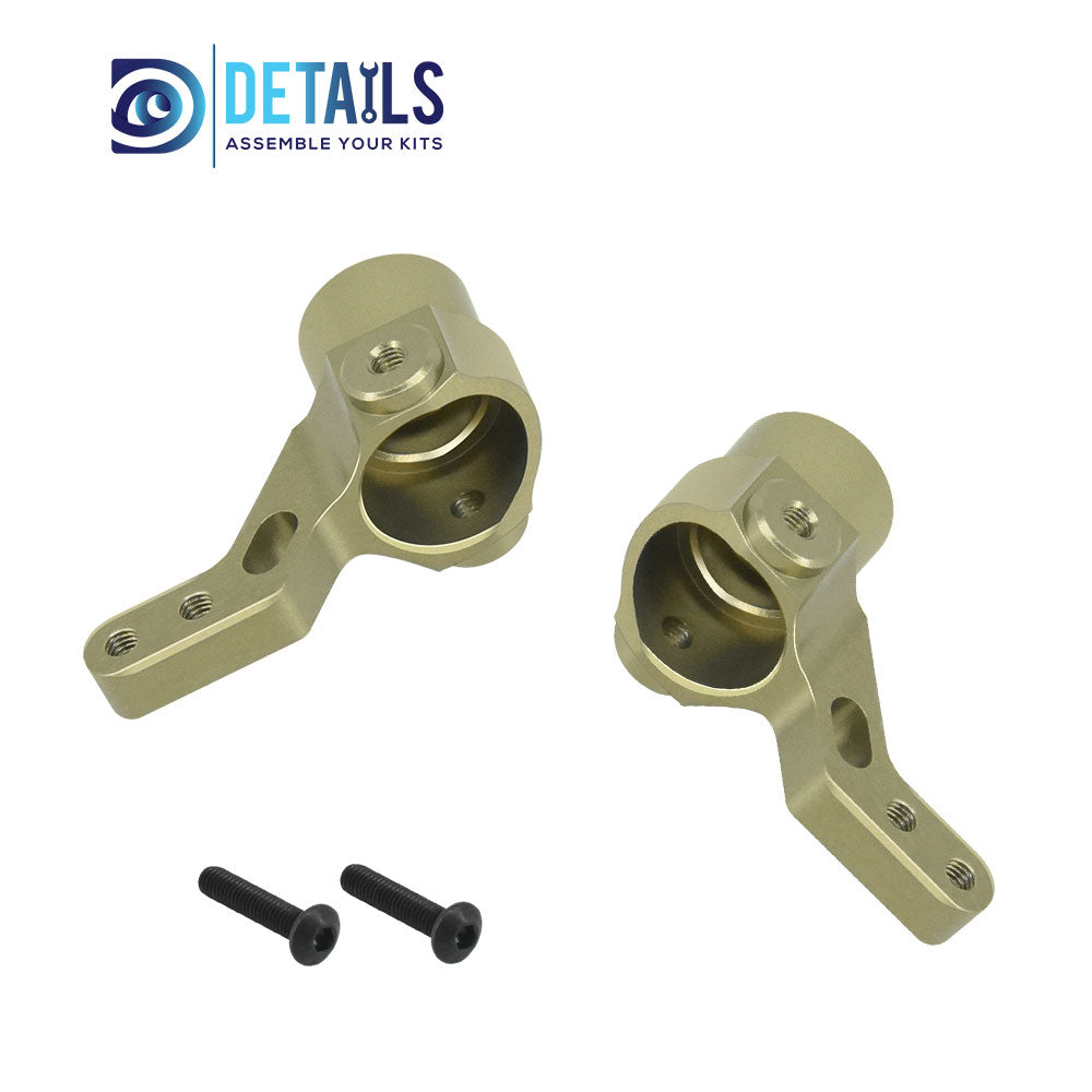 Hobby Details 7075 Aluminum hard oxidation Front Steering Knuckles for Cen Racing 1/8 RC Car Upgrades Parts 2pcs/set