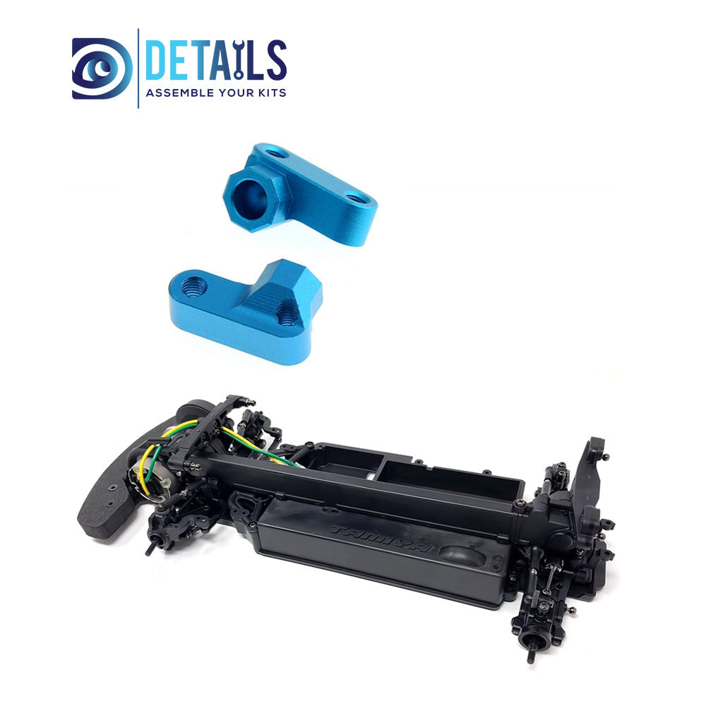 Aluminium Rear Separate Suspension Arm Mount for Tamiya XV-01 XV01 1/10 RC Car Upgrades Parts