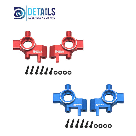 Aluminum Front Hub/Knuckle Arm For TRAXXAS 1/10 4-TEC Drift Ford Mustang