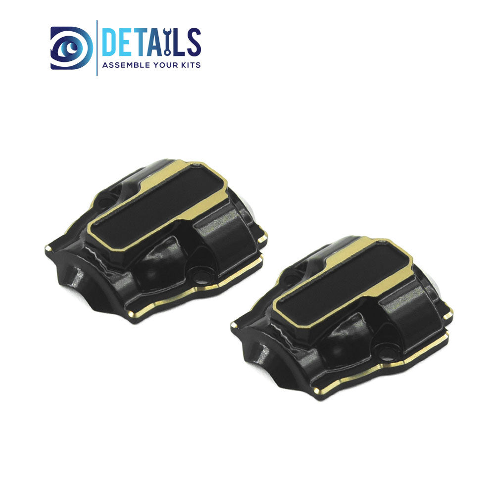 Brass Axle Differential Covers 2pcs/set for RedCat Ascent18 1/18 Car