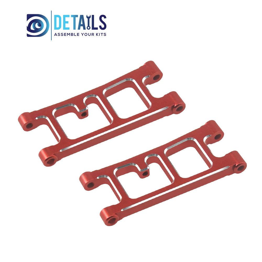 Aluminum Rear Lower Arm Set For ARRMA 1/18 MOJAVE Upgrade Parts 2pcs