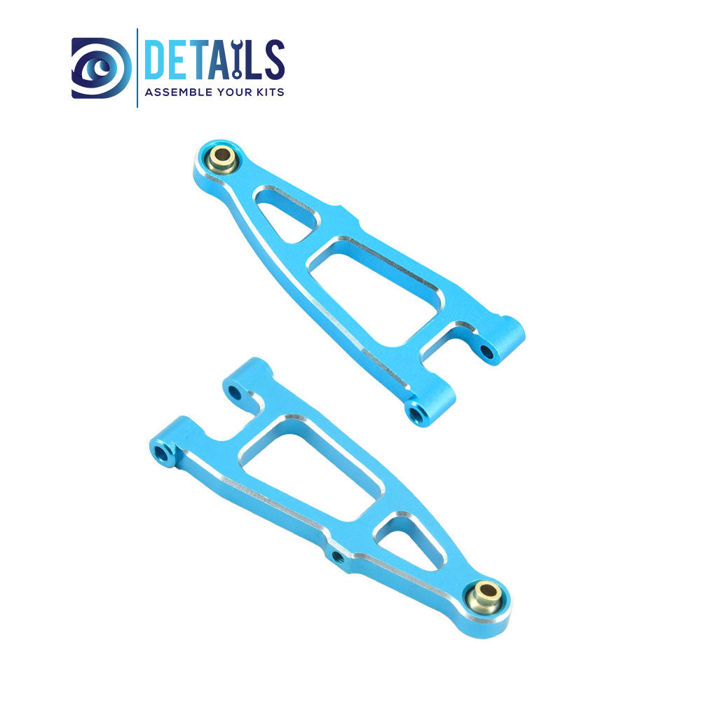 Aluminum Front Lower Arm Set For ARRMA 1/18 GRANITE GROM Upgrade Parts 2pcs