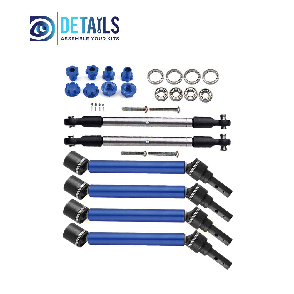 1/10 Traxxas MAXX V2 Widen Metal CVD Draft and Steering link Set