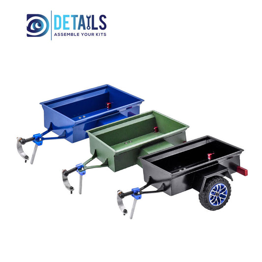 Hobby Details Aluminum Mini Trailer for 1/24 cars