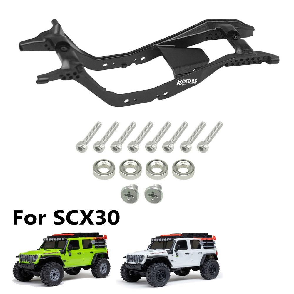 Axial SCX30 Upgrading Parts (12 IN 1 SET)Black – Hobby Details