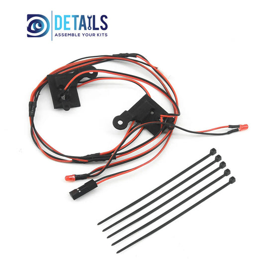 Hobby Details Front Rear Tail LED Light Set for TRX4M 1/18 Ford F150