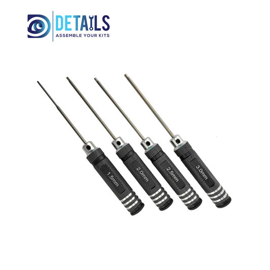 HSS Allen Wrench Set - A Black 4pcs