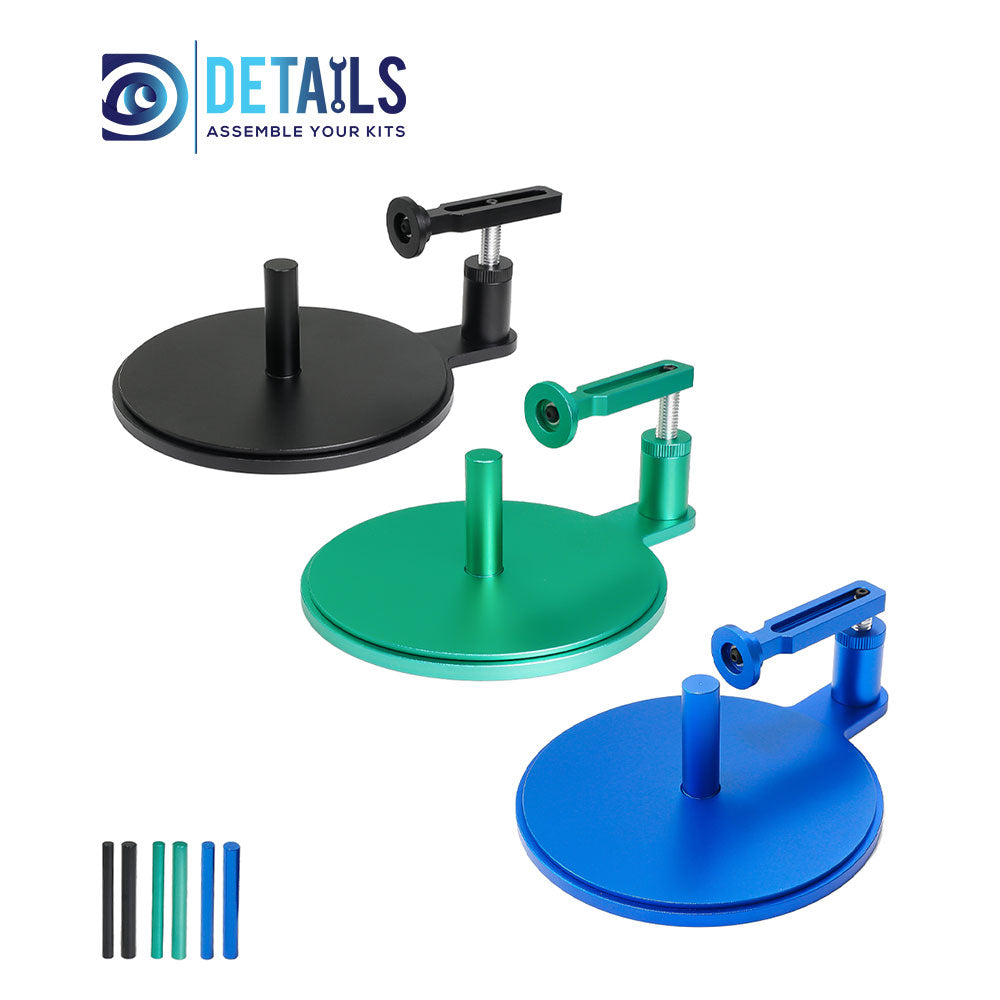 Hobby Details Aluminum Tire Glue Tool For 1/8 1/10 1/16 1/18 RC Car Buggy Truck A:Black B:Blue C:Green