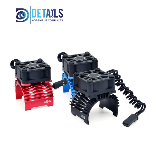 Hobby Details 28/29mm RC Car Motor Cooling Fan with Heatsink 32000RPM(380-S)