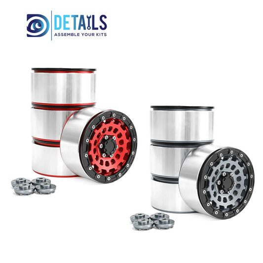 2.9" Aluminum Crawler Wheels 4pcs