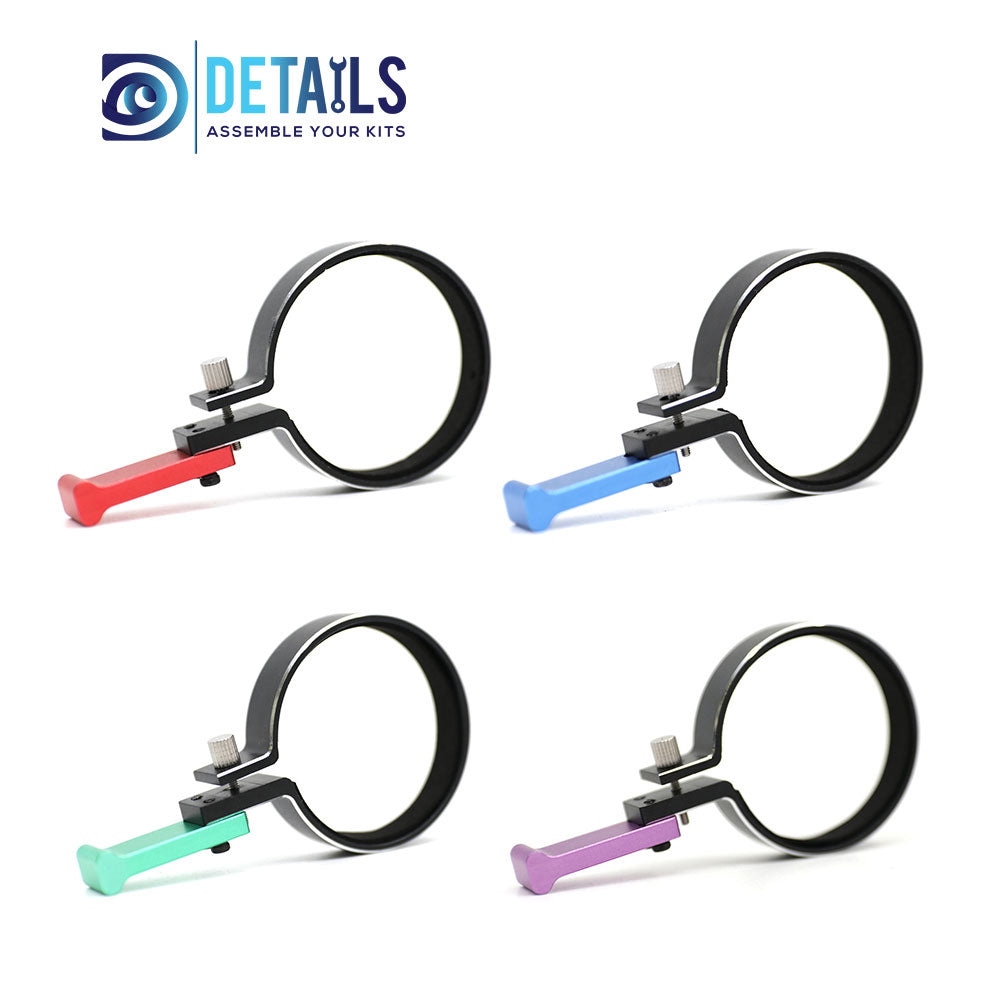 Metal RC Transmitter Steering Wheel Trigger Adapter Kit for SCX10 TRX4 TRX6&amp;more