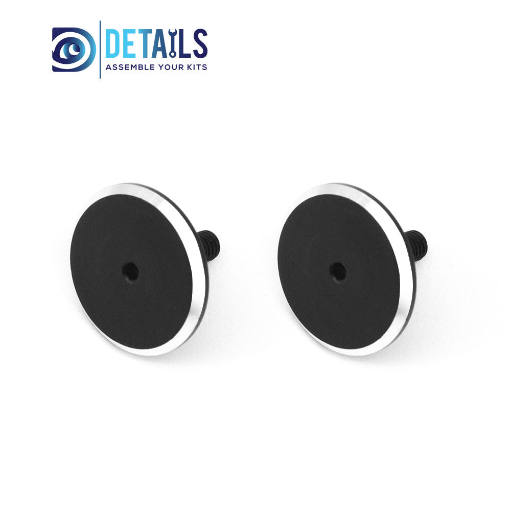 7075 Aluminum Wing washer screw M3 2pcs