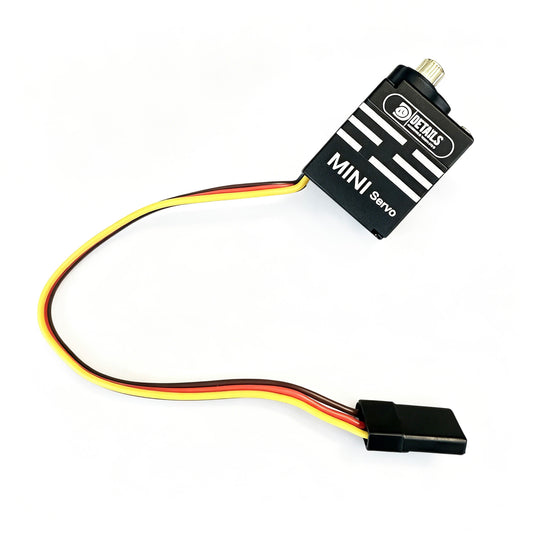 Hobbydetails Aluminum Servo For SCX30 Cars Upgrade Parts 1.3 kg 6.0v