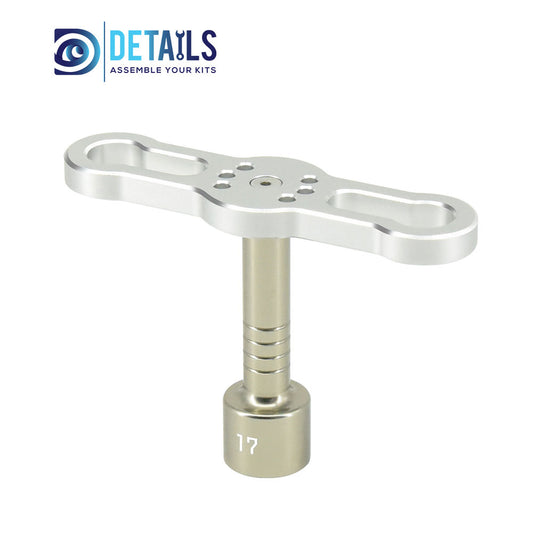 Aluminium Hex Nuts Wrench  17MM