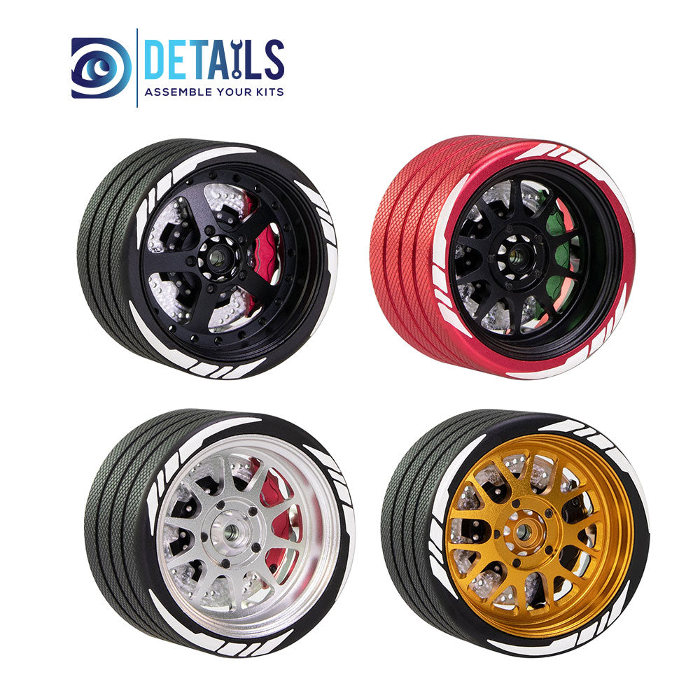 Metal RC Transmitter Steering Handwheel for FlySky NB4 SANWA MT4 FUTABA 3PV WFLY X9