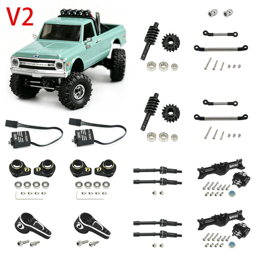 Hobbydetails SCX30 Four-wheel Steer Set