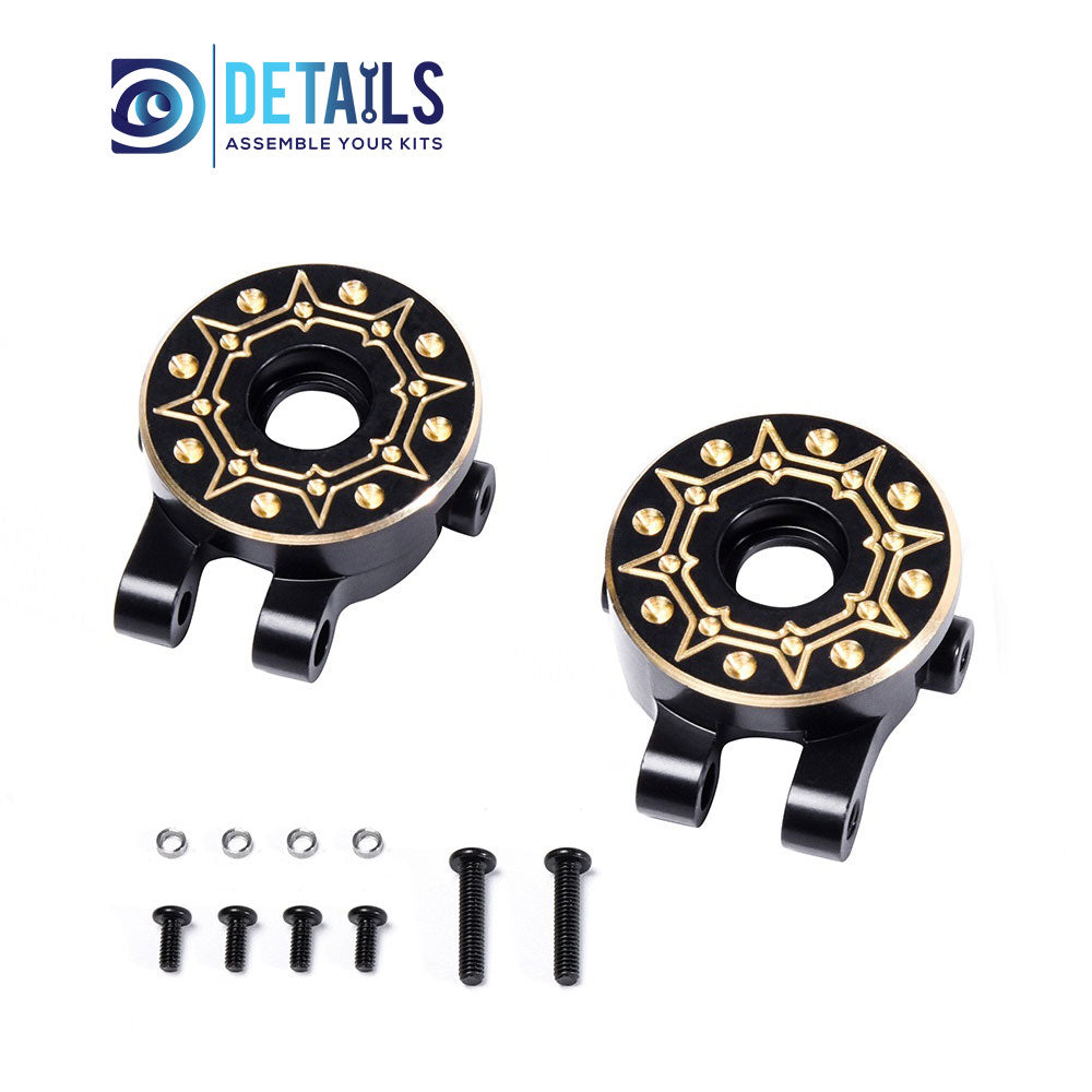 Newest Brass Steering Knuckles for TRX4M 1/18 Car