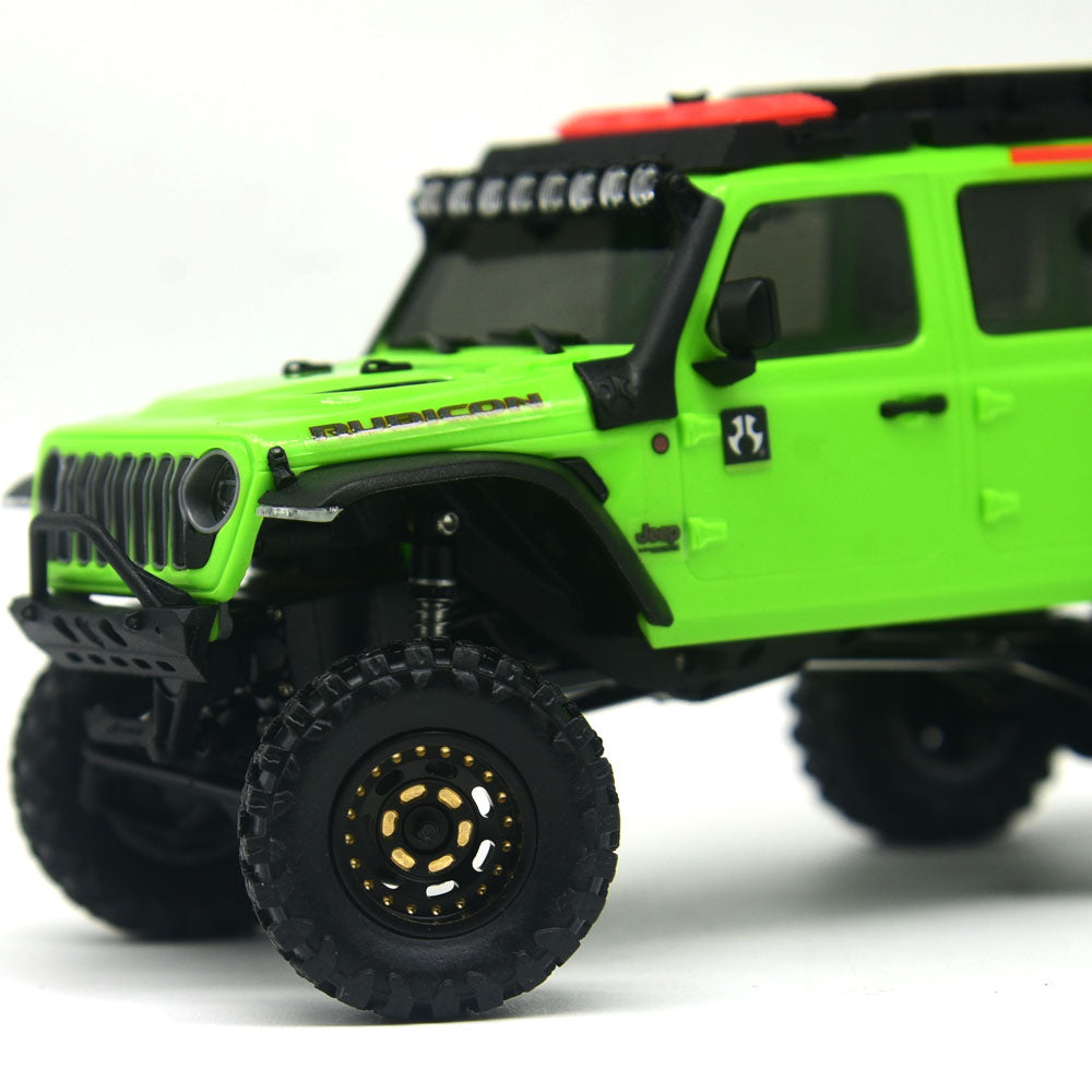 Hobby Details Brass 0.7" Wheel Offset Wheel and 0.7‘’ Wheel Tire with Foam for SCX30 Cars Upgrade Parts 4pcs/Set