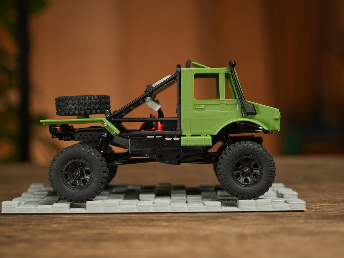 Hobbydetails 1/30 Scale Unimog Body for SCX30