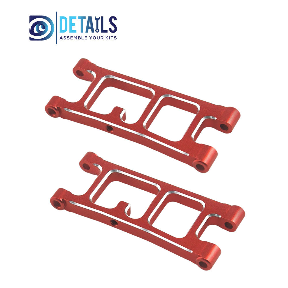 Aluminum Rear Lower Arm Set For ARRMA 1/18 MOJAVE Upgrade Parts 2pcs