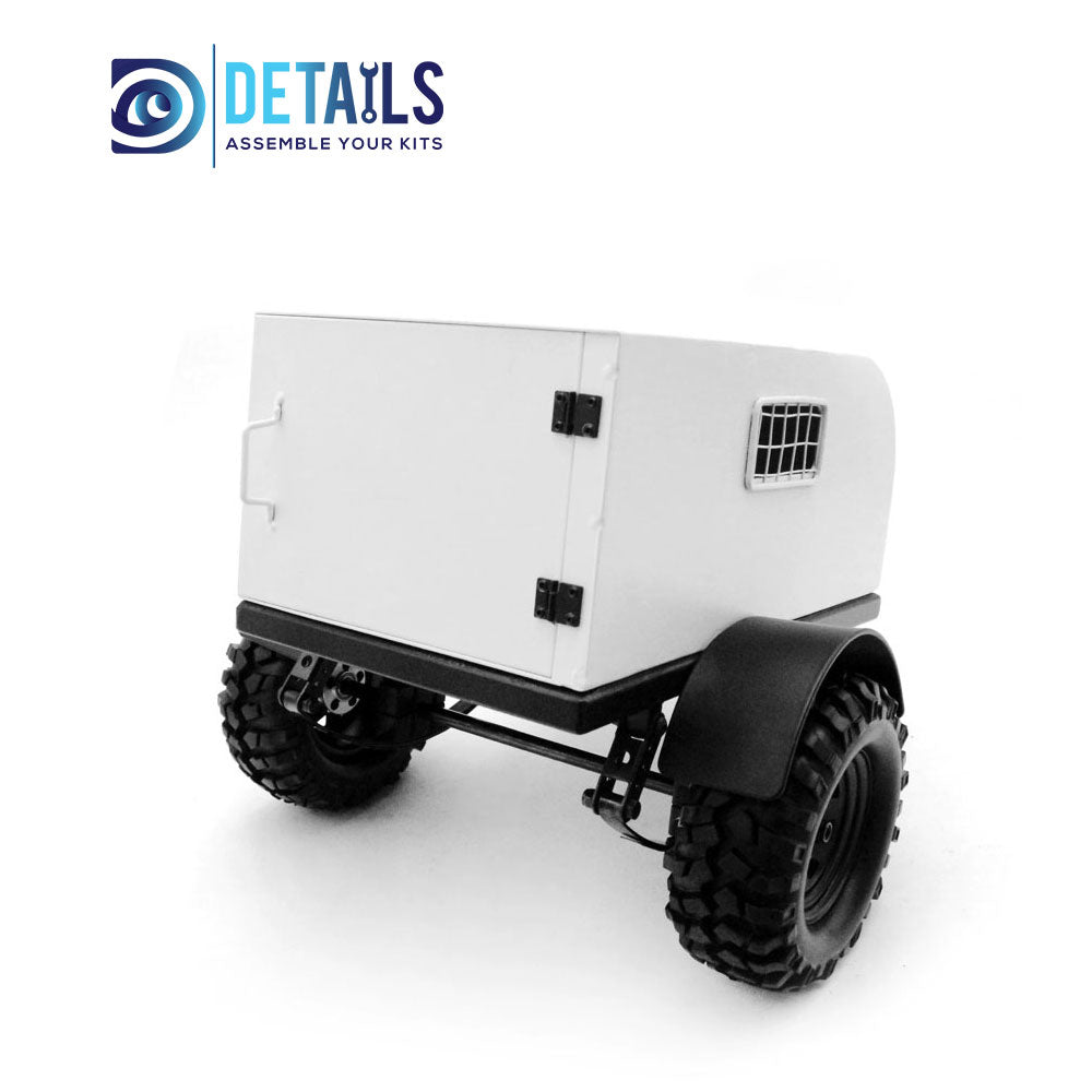 Hobby Details Aluminum 1/10 FARM SHED railer A