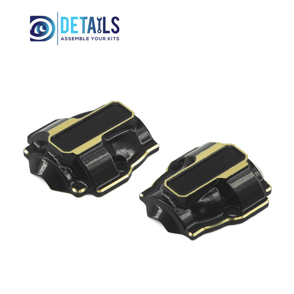 Brass Axle Differential Covers 2pcs/set for RedCat Ascent18 1/18 Car