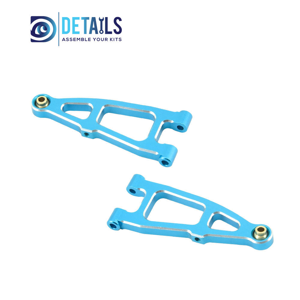 Aluminum Front Lower Arm Set For ARRMA 1/18 GRANITE GROM Upgrade Parts 2pcs