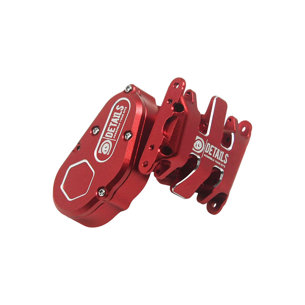 Hobby Details Aluminum Gear Box and Skid Plate for SCX30 Cars Upgrade Parts