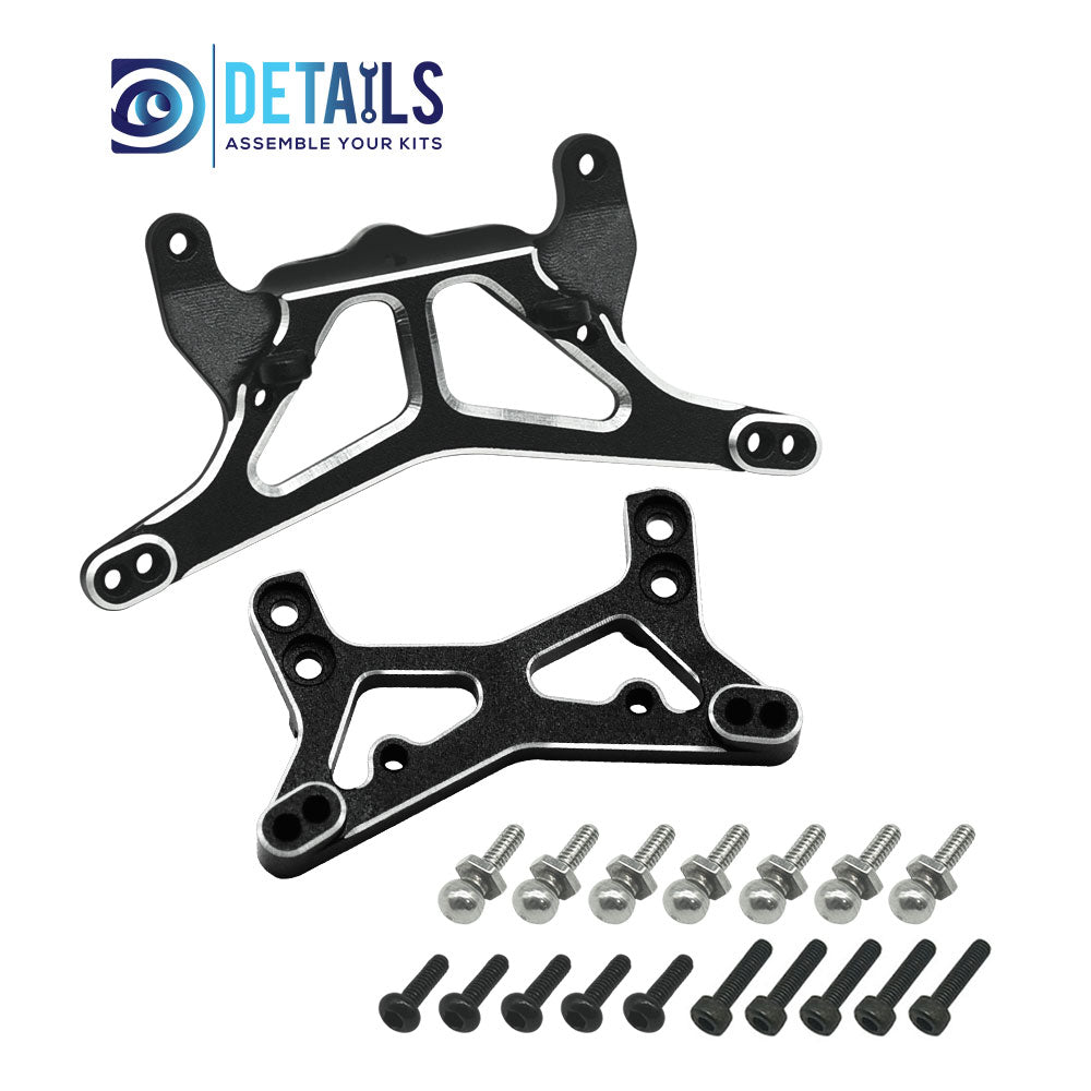 Aluminum Front Rear shock Mount For Losi 1/24 Micro-B Upgrade Parts 2pcs