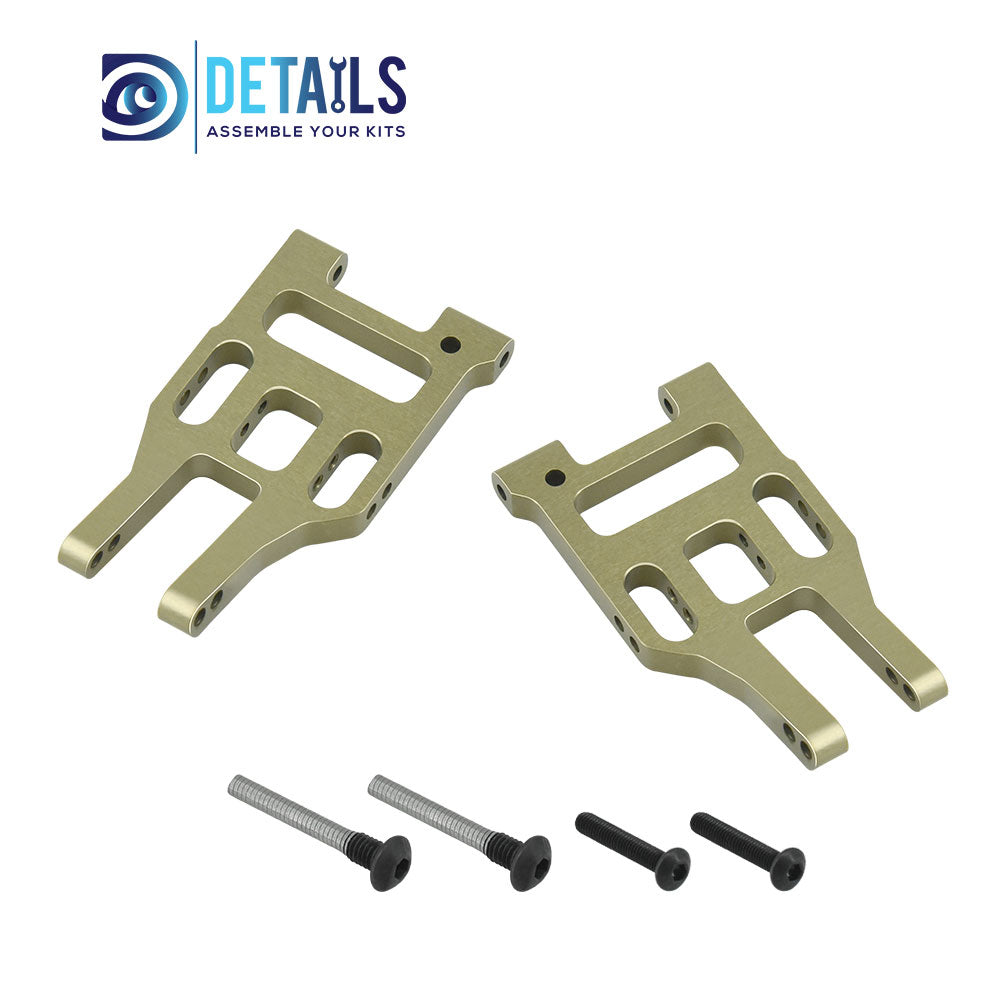 Hobby Details 7075 Aluminum hard oxidation Front/Rear Suspension Arms for Cen Racing 1/8 RC Car Upgrades Parts 2pcs/set