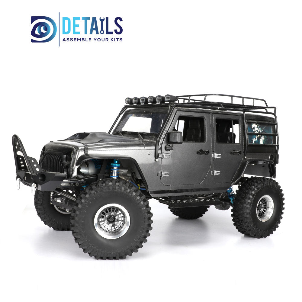 Offset -10mm Aluminum 1.9" Beadlock Wheel Rim for 1/10 RC Crawler SCX10 Pro TRX4 VS4-10 Gen8 TRX6 CAPRA 4pcs/set C
