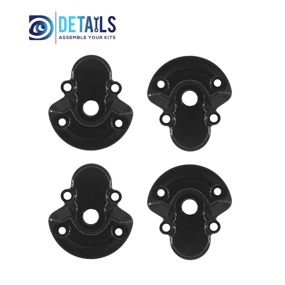 Brass Portal Axle Covers 4pcs/set for RedCat Ascent18 1/18 Car