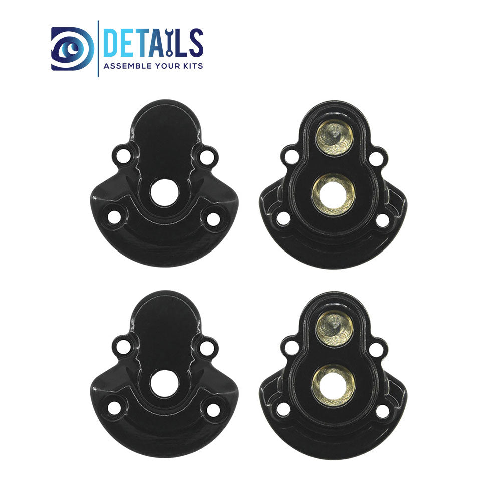 Brass Portal Axle Covers 4pcs/set for RedCat Ascent18 1/18 Car