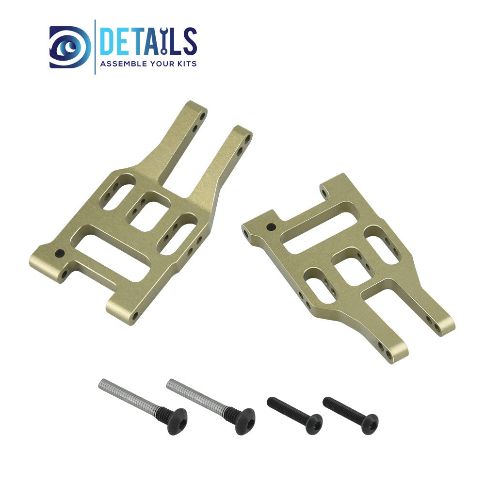 Hobby Details 7075 Aluminum hard oxidation Front/Rear Suspension Arms for Cen Racing 1/8 RC Car Upgrades Parts 2pcs/set