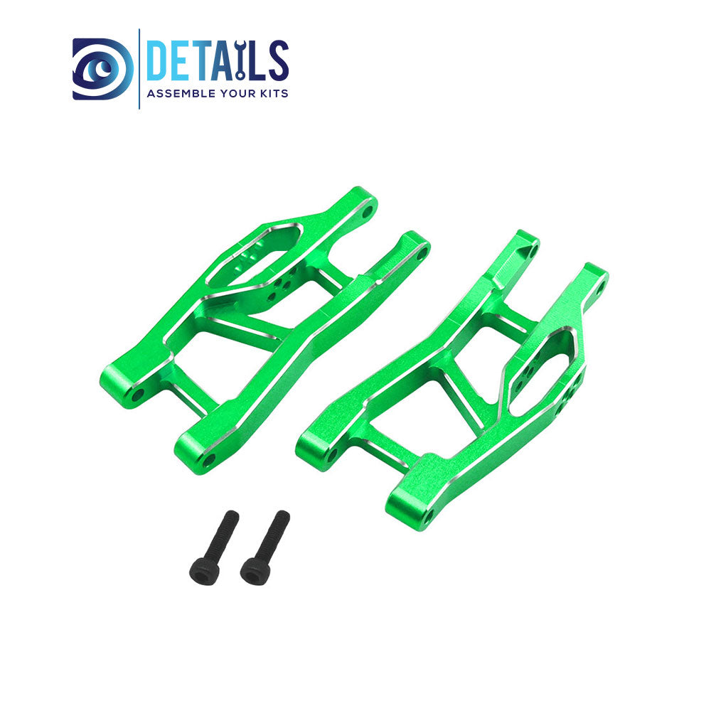 Hobby Details 7075 Aluminum Front Lower Arm Set For  For TRX MINI MAXX BL-2s 4WD Brushless Monster Truck 107154-1 Upgrade Parts