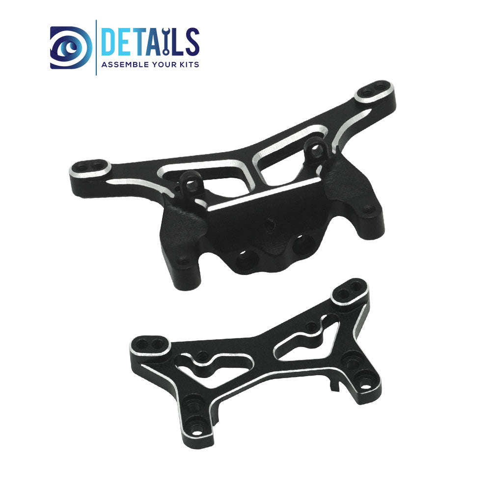 Aluminum Front Rear shock Mount For Losi 1/24 Micro-B Upgrade Parts 2pcs