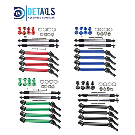 1/10 Traxxas MAXX V2 Widen Metal CVD Draft and Steering link Set