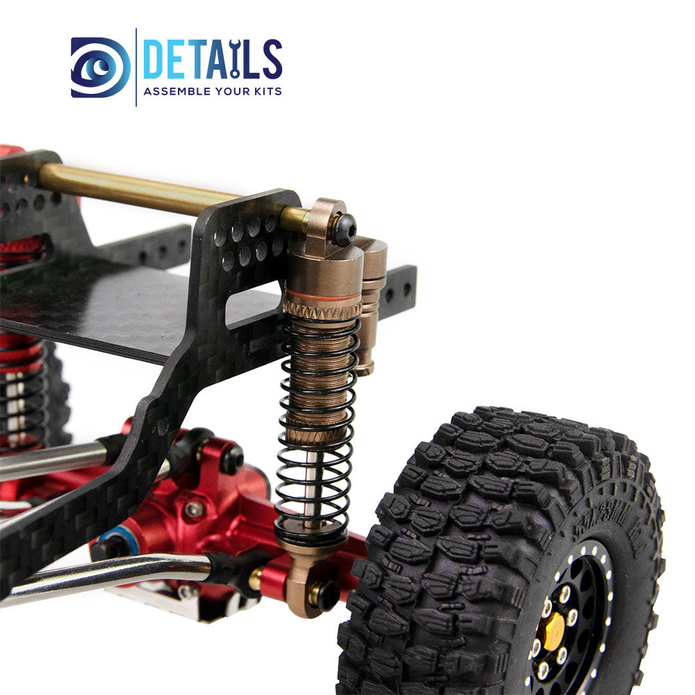 Alu Shock 50mm Adjustable Absorber for TRX4M 1/18 Car